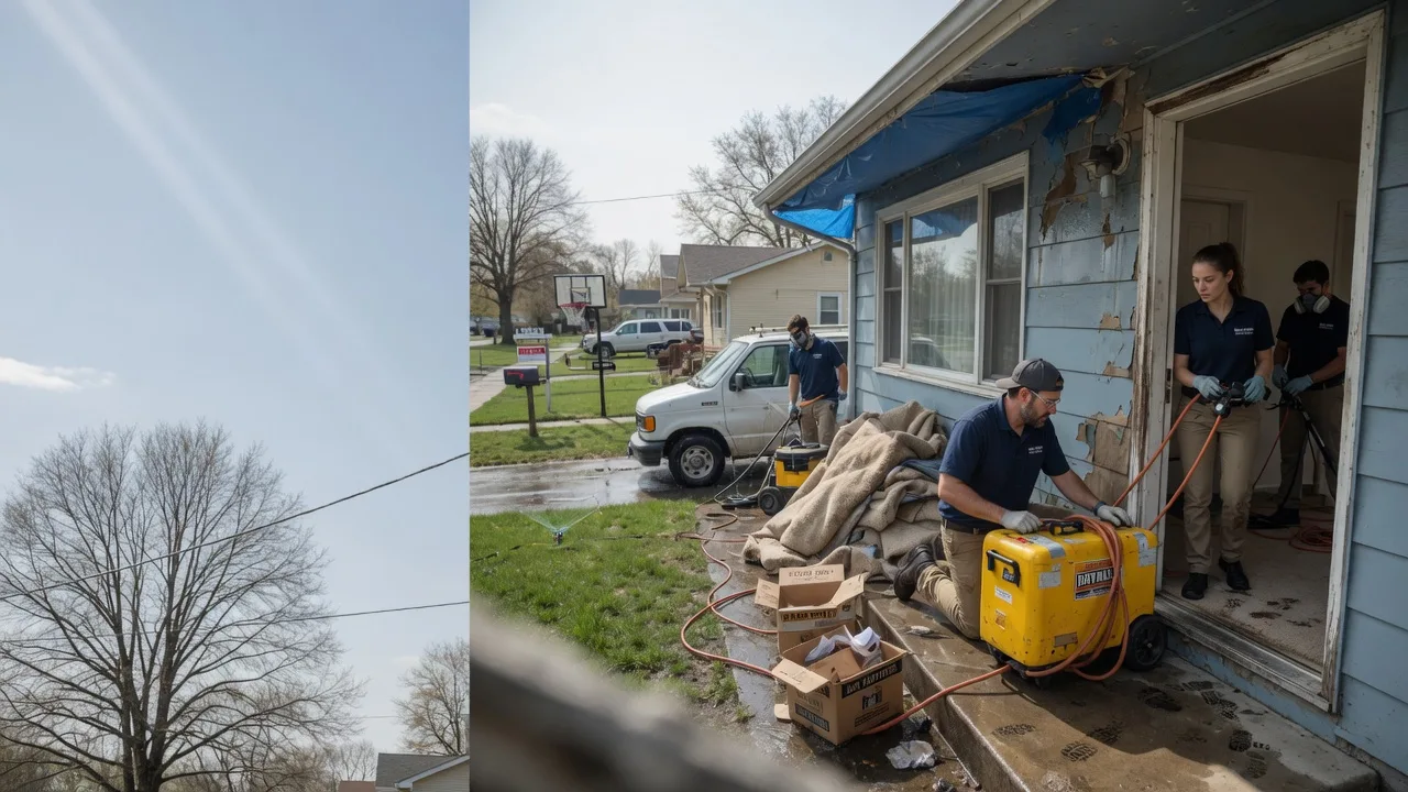 Basement Flood Cleanup in Fairfield, OH near me